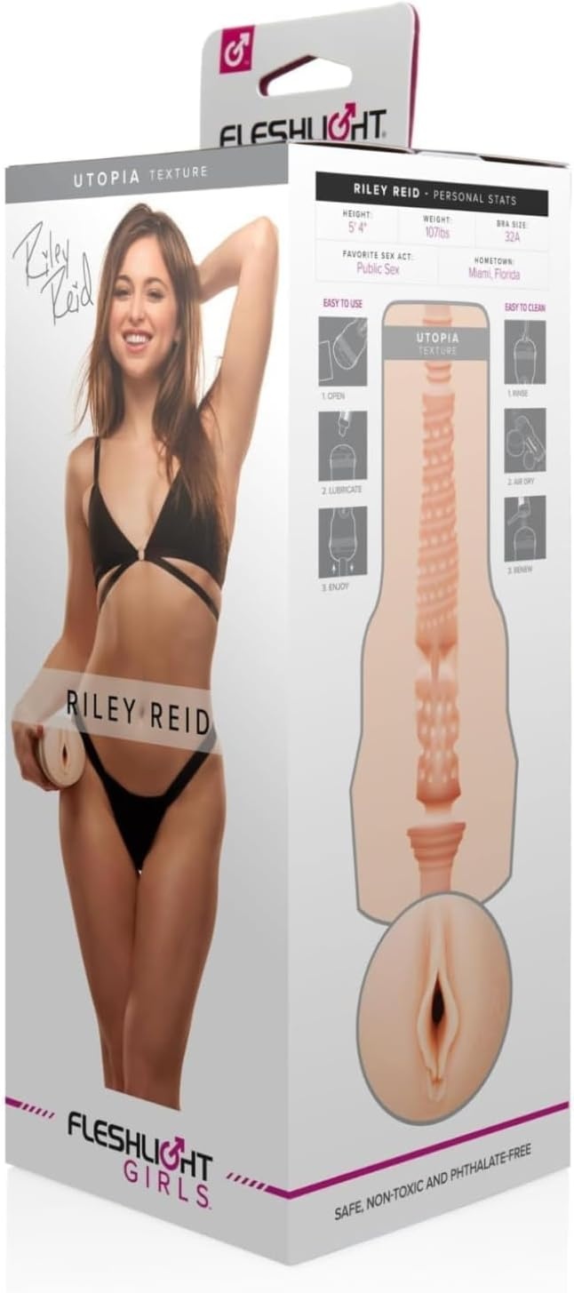 image:imageFleshlight Girls Riley Reid Utopia Hyper Real Male Sex Toy