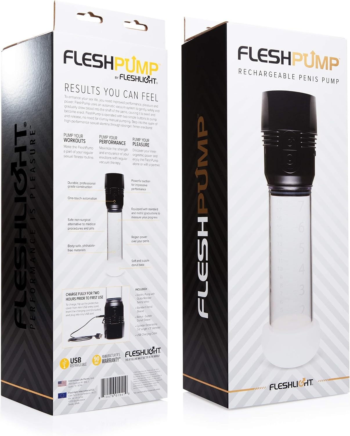 image:imageFleshlight Penis Pump Fleshpump USB Port Chargeable Automatic HighVacuum Penis Enlargement
